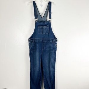 TORRID Blue Jeans Adjustable Straps Elastic Waist Overalls, Size 20